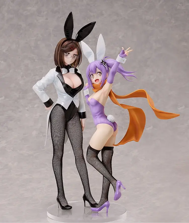 Figurine A Ninja and an Assassin Under One Roof - Konoha Koga et Satoko Kusagakure - Ver. Buny - B-Style - FREEing
