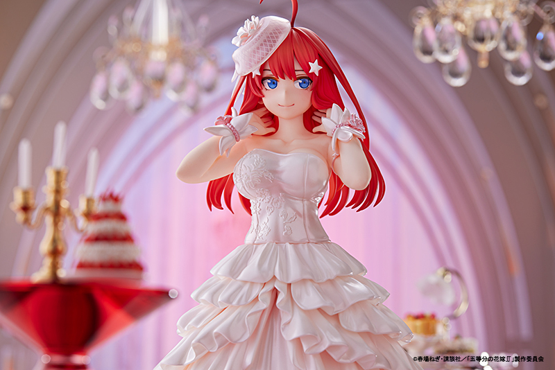 Figurine The Quintessential Quintuplets - Itsuki Nakano - Ver. Wedding - 1/7 - Amakuni