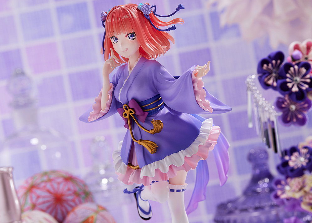 Figurine The Quintessential Quintuplets - Nino Nakano - Ver. Miniskirt Yukata - Tenitol - FuRyu