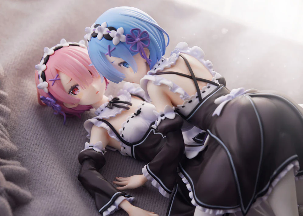 Figurine Re:Zero kara Hajimeru Isekai Seikatsu - Ram et Rem - 1/7 - F:Nex - FuRyu