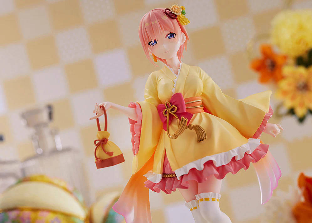 Figurine The Quintessential Quintuplets - Ichika Nakano - Ver. Miniskirt Yukata - Tenitol - FuRyu
