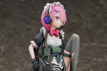 Figurine Re:Zero kara Hajimeru Isekai Seikatsu - Ram - Ver. Military - 1/7 - F:Nex - FuRyu