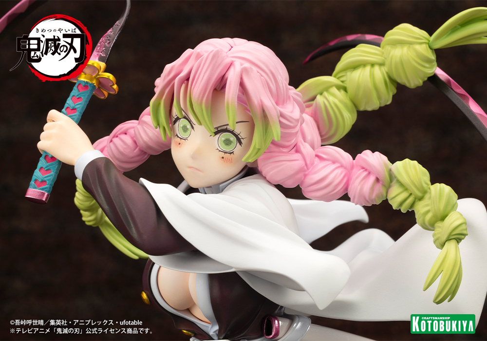 Figurine Kimetsu no Yaiba - Mitsuri Kanroji - 1/8 - ARTFX J - Kotobukiya
