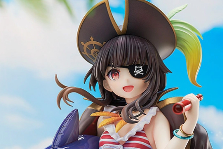 Figurine KonoSuba - Megumin - Ver. Light Novel Cosplay On The Beach (Beach Cosplay) - 1/7 - KDcolle - Kadokawa