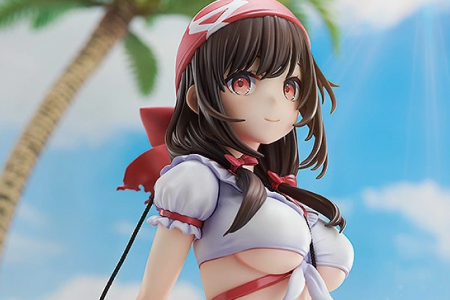 Figurine KonoSuba - Yunyun - Ver. Light Novel Cosplay On The Beach (Beach Cosplay) - 1/7 - KDcolle - Kadokawa