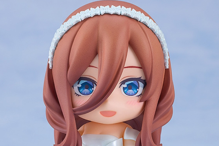 Figurine The Quintessential Quintuplets - Miku Nakano - Ver. Wedding Dress - Nendoroid - Good Smile Company