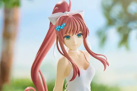 Figurine Doki Doki Literature Club! - Monika - Ver. White Dress - Pop Up Parade - Good Smile Company