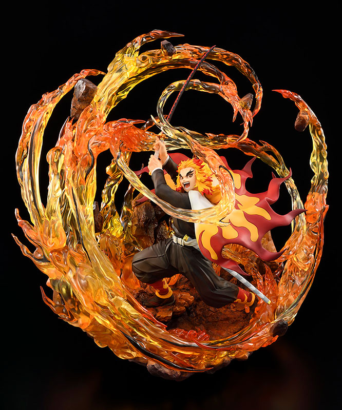 figurine Kimetsu no yaiba Kyojuro Rengoku ver.DX bellfine