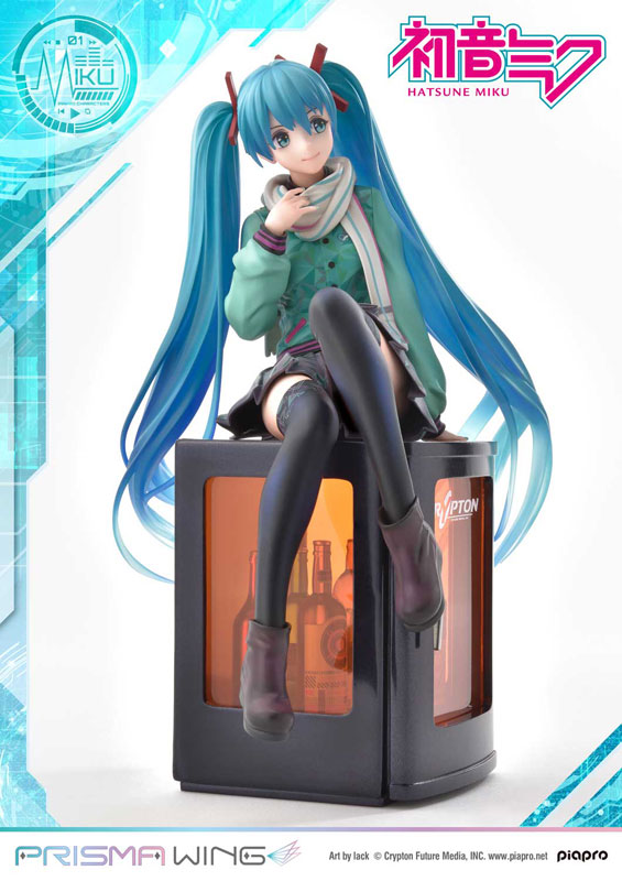 Figurine Hatsune Miku Art by lack - PRISMA WING - Prime 1 Studio