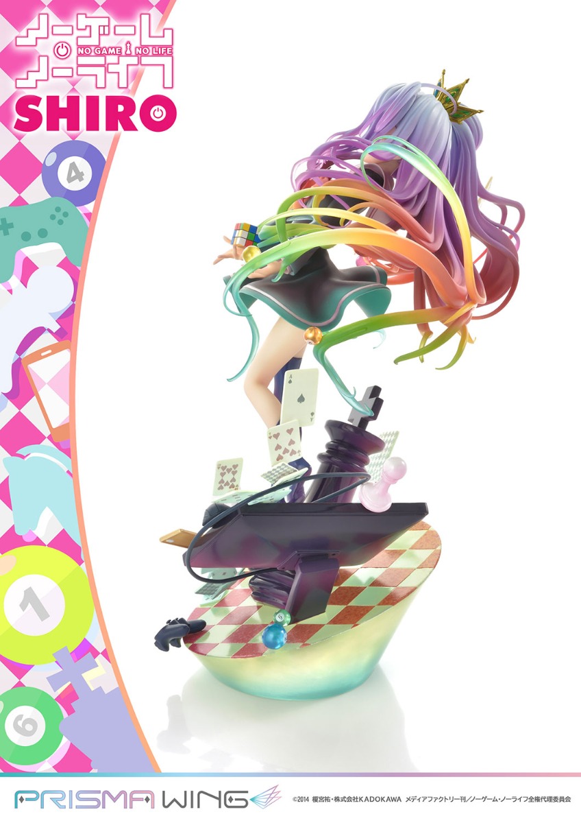 Figurine No Game No Life - Shiro - Prisma Wing - Prime 1 Studio