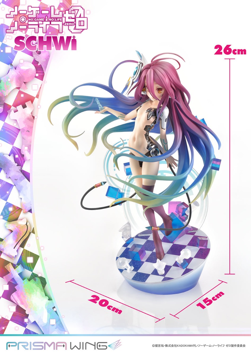 Figurine No Game No Life : Zero - Schwi Dola - Prisma Wing - Prime 1 Studio