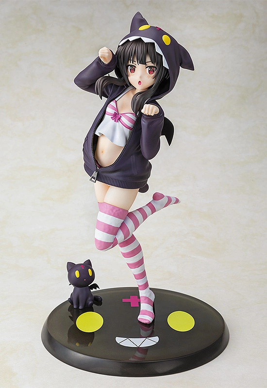 Figurine KonoSuba - Megumin - Ver. Hood☆Look Chomusuke - 1/7 - CA Works - Chara-Ani / Kadokawa