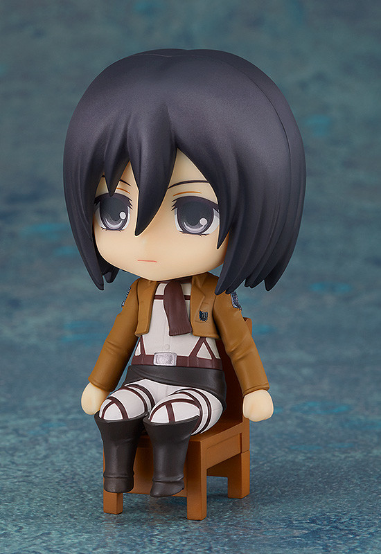 Figurine Attack on Titan - Mikasa Ackerman - Nendoroid Swacchao! - Good Smile Company