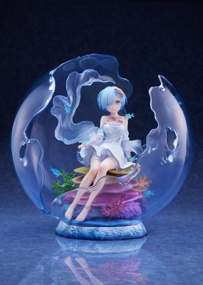Figurine Re: Zero kara Hajimeru Isekai Seikatsu - Rem - Ver. Aqua Orb - 1/7 - F:Nex - FuRyu