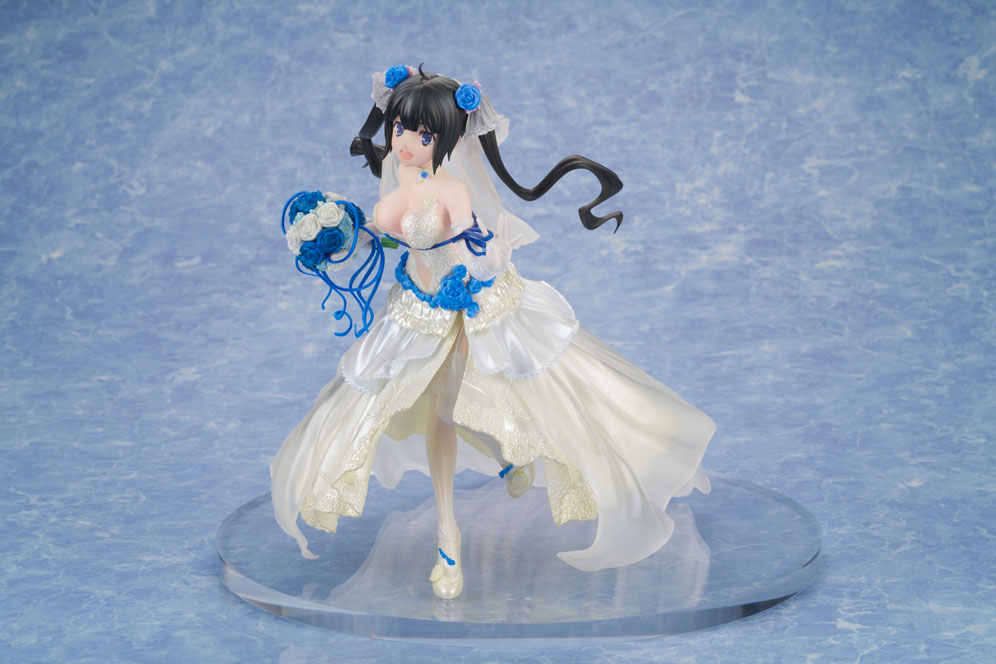 Figurine DanMachi: La Légende des Familias - Hestia - Ver. Wedding dress - 1/7 - F:Nex - FuRyu