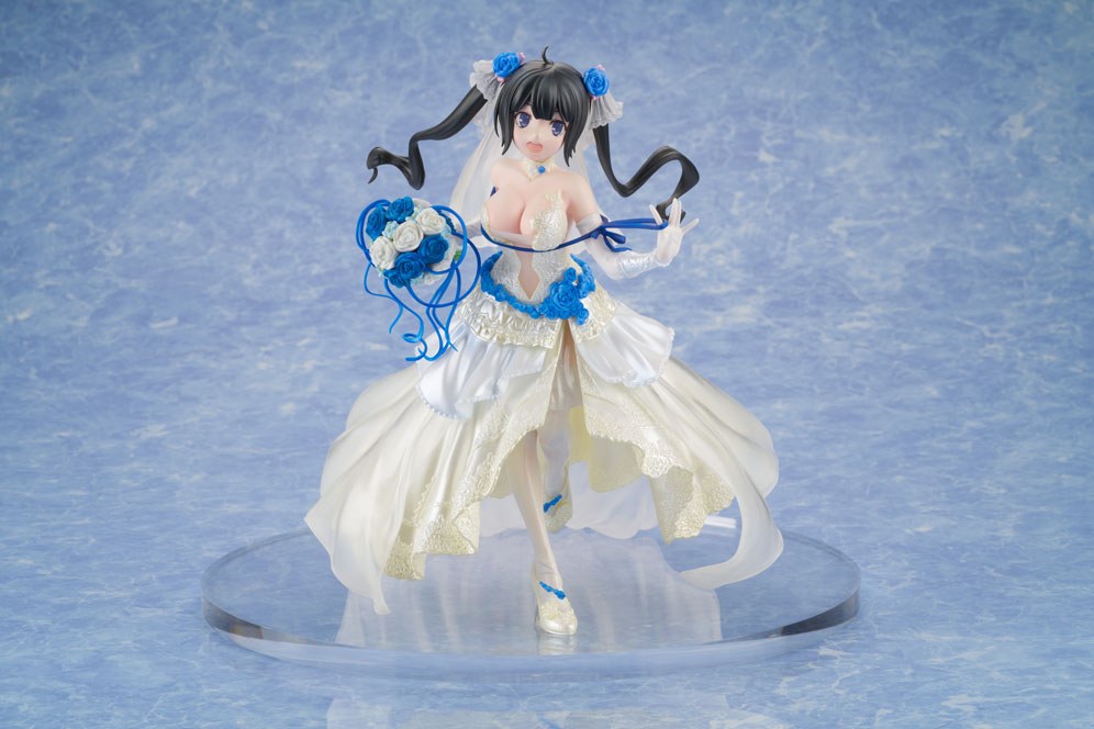 Figurine DanMachi: La Légende des Familias - Hestia - Ver. Wedding dress - 1/7 - F:Nex - FuRyu