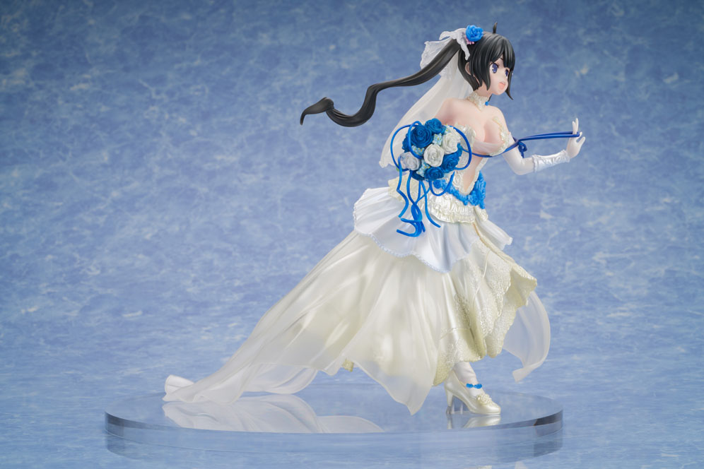 Figurine DanMachi: La Légende des Familias - Hestia - Ver. Wedding dress - 1/7 - F:Nex - FuRyu