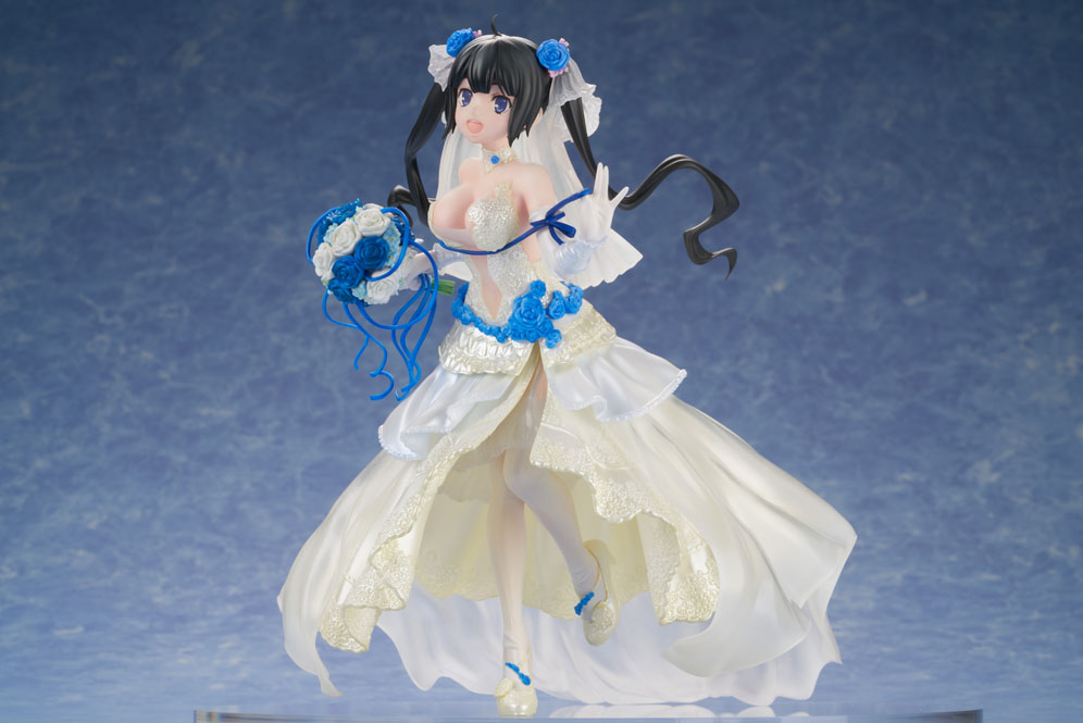 Figurine DanMachi: La Légende des Familias - Hestia - Ver. Wedding dress - 1/7 - F:Nex - FuRyu