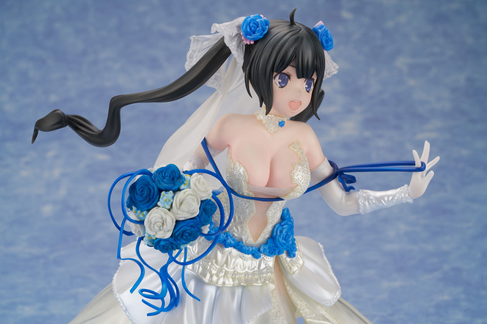 Figurine DanMachi: La Légende des Familias - Hestia - Ver. Wedding dress - 1/7 - F:Nex - FuRyu