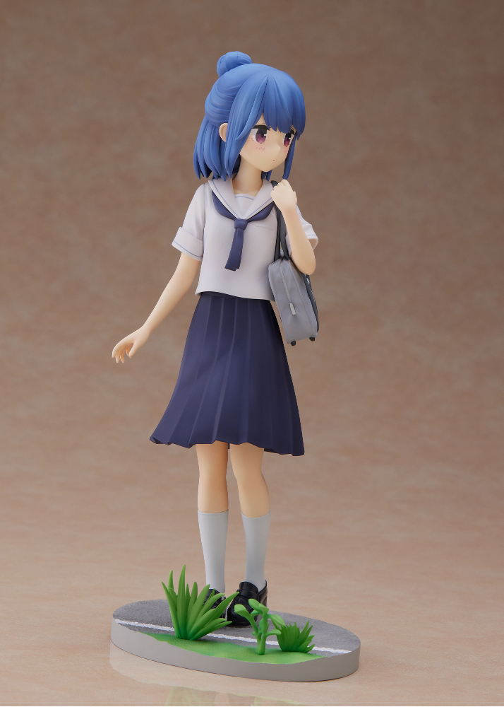 Figurine Yuru Camp - Rin Shima – Ver. Junior High School Student – 1/7 – PLUM