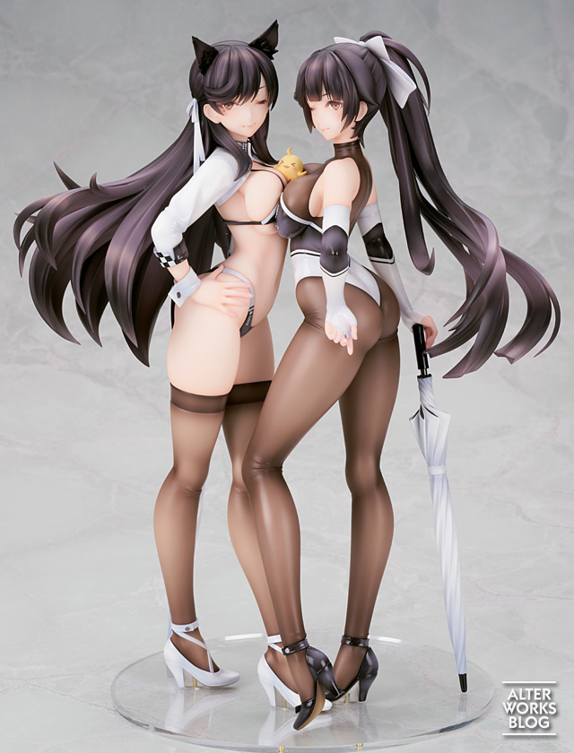 Figurine Azur Lane - Atago et Takao - Ver. Race Queen - 1/7 - Alter
