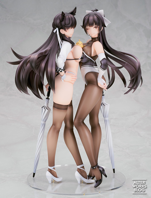 Figurine Azur Lane - Atago et Takao - Ver. Race Queen - 1/7 - Alter