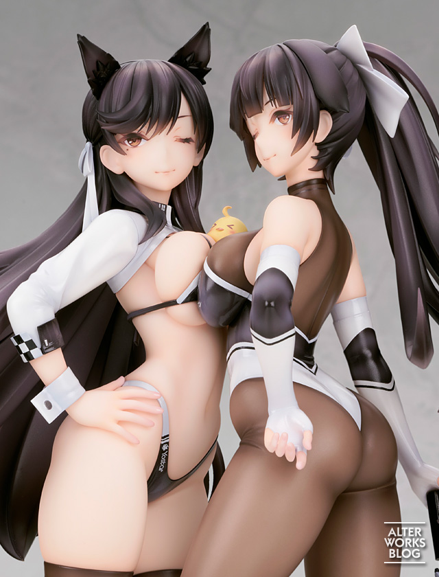 Figurine Azur Lane - Atago et Takao - Ver. Race Queen - 1/7 - Alter