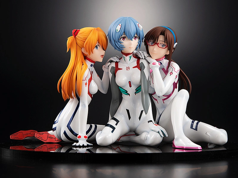 Figurine Evangelion : 3.0+1.0: Thrice Upon A Time - Asuka / Rei / Mari - Ver. Newtype Cover - 1/8 - KDcolle - Kadokawa