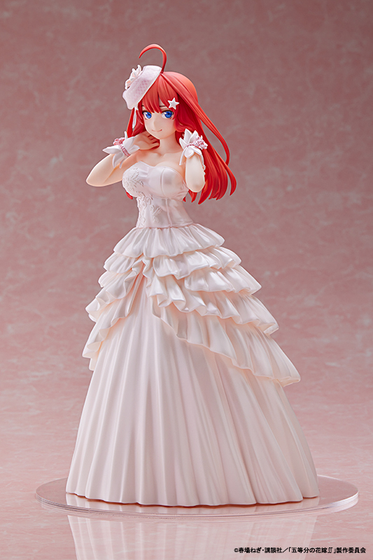Figurine The Quintessential Quintuplets - Itsuki Nakano - Ver. Wedding - 1/7 - Amakuni
