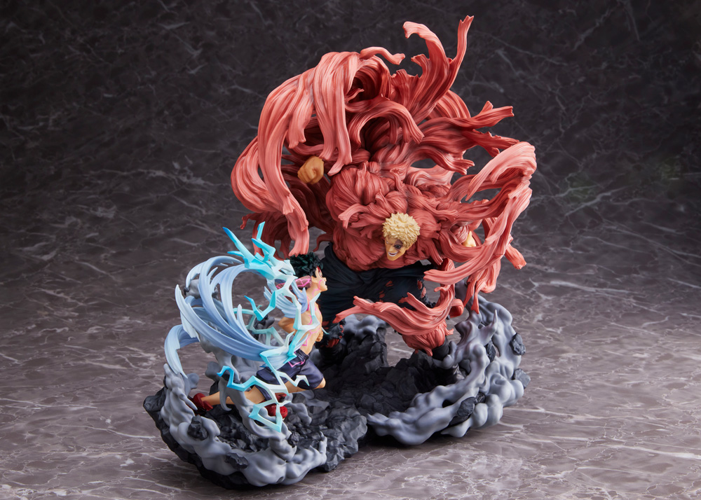 Figurine Boku no Hero Academia - Izuku Midoriya VS Muscular - S-Fire / Super Situation Figure - Sega