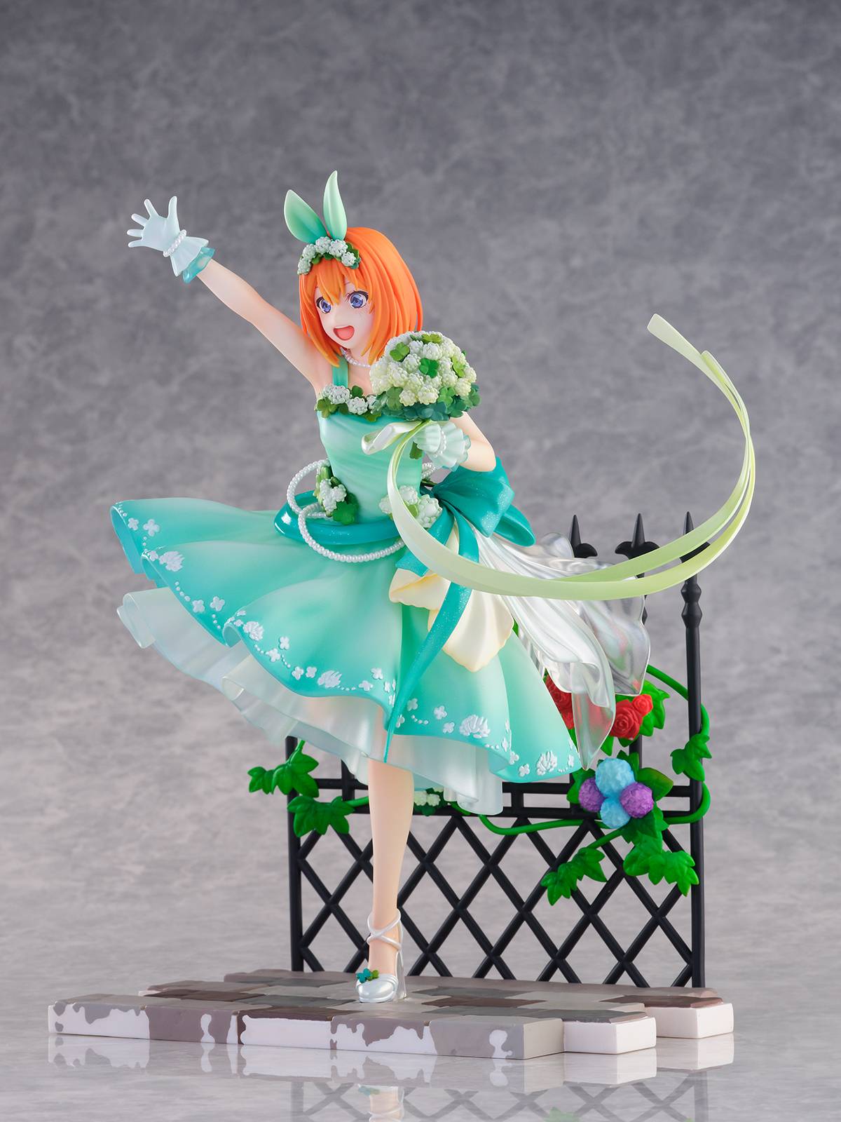 Figurine The Quintessential Quintuplets - Yotsuba Nakano - Ver. Floral Dress - 1/7 - Shibuya Scramble Figure - Alpha Satellite/eStream