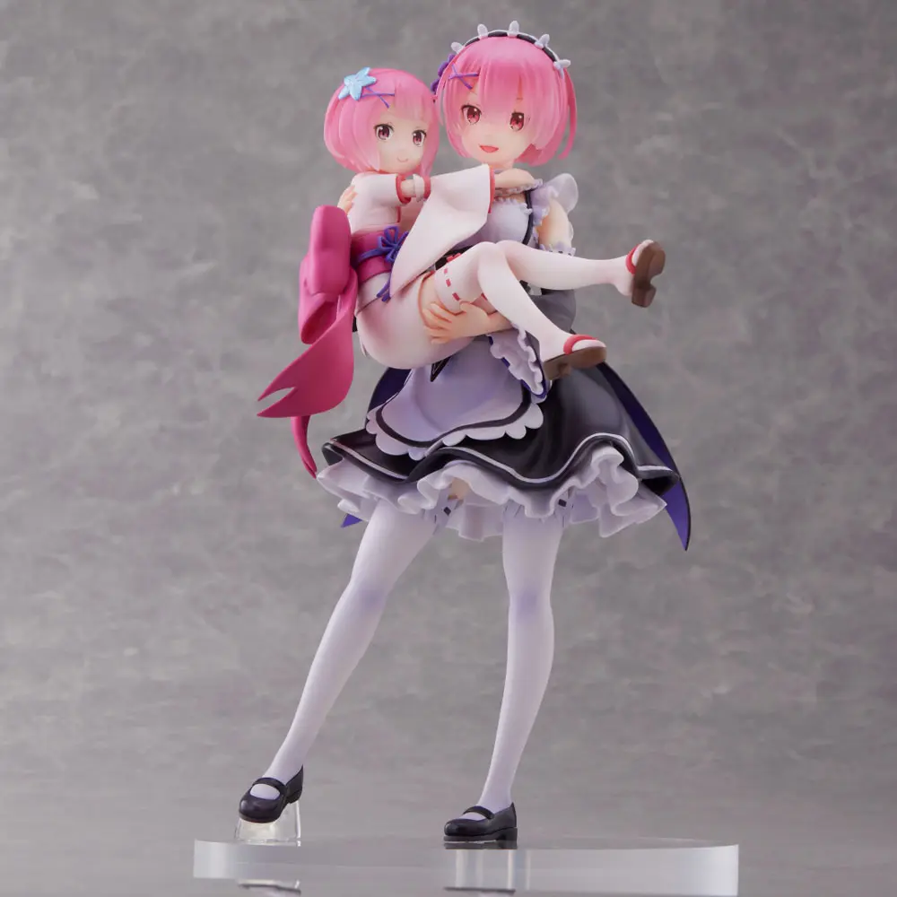 Figurine Re:Zero kara Hajimeru Isekai Seikatsu - Ram et childhood Ram - 1/7 - S-Fire - Sega