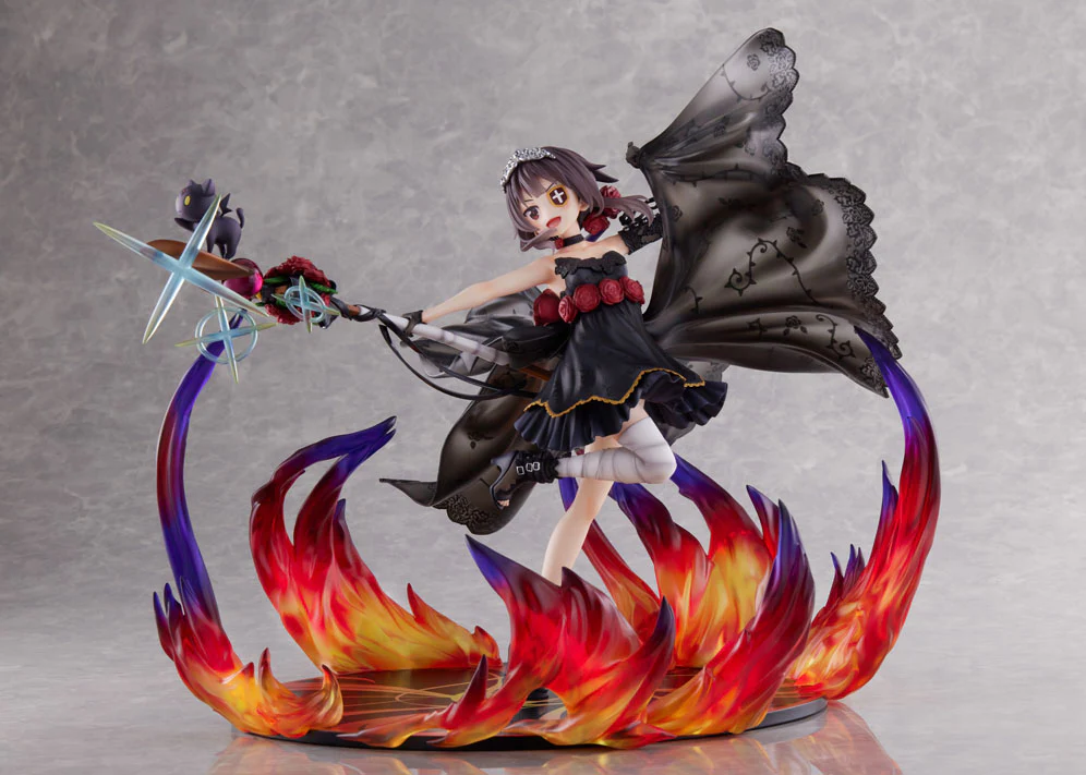 Figurine KonoSuba - Megumin - Ver. Shikkoku no Bara Dress - 1/7 - F:Nex - FuRyu
