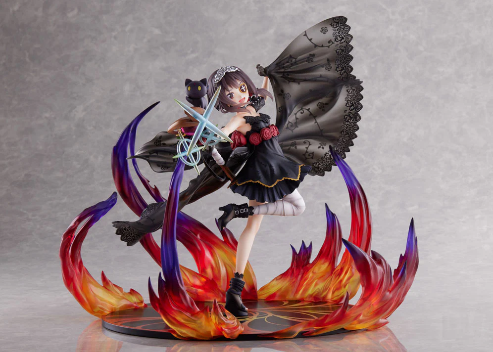 Figurine KonoSuba - Megumin - Ver. Shikkoku no Bara Dress - 1/7 - F:Nex - FuRyu