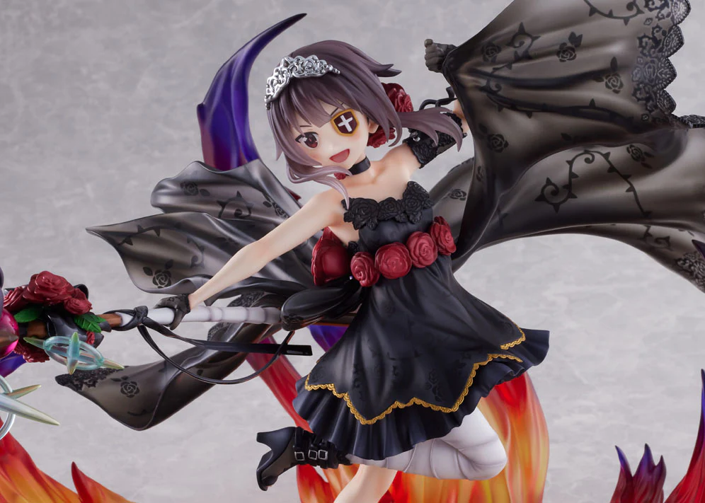 Figurine KonoSuba - Megumin - Ver. Shikkoku no Bara Dress - 1/7 - F:Nex - FuRyu