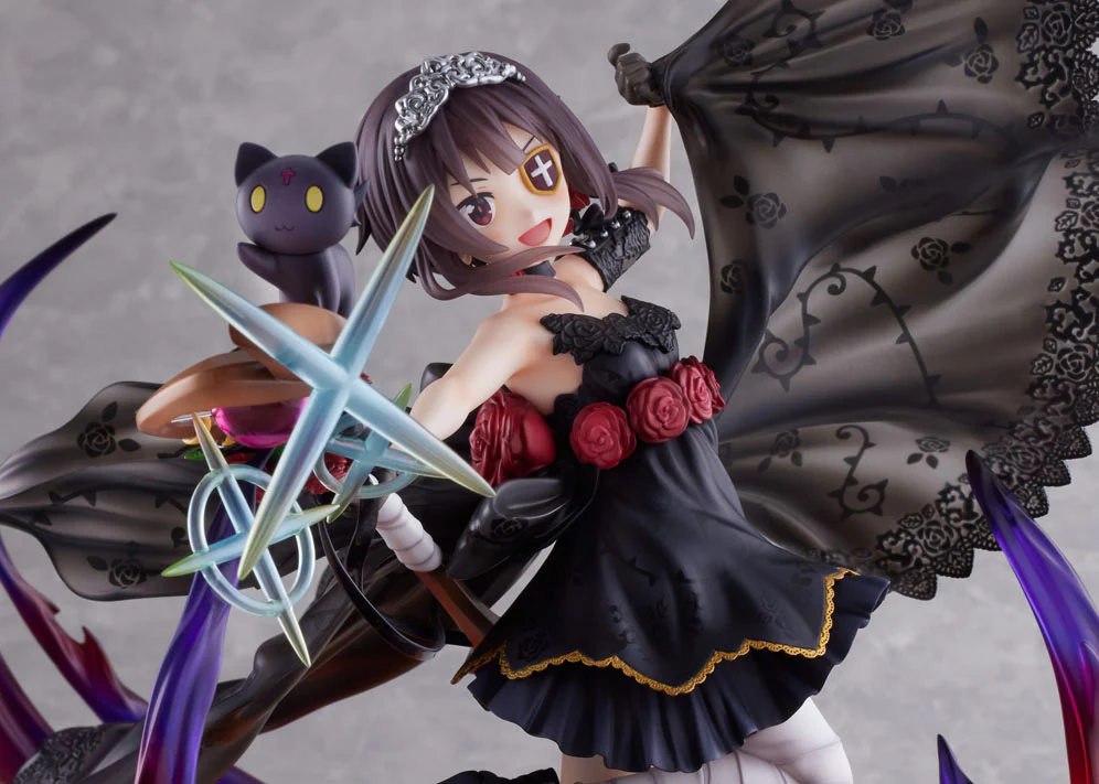 Figurine KonoSuba - Megumin - Ver. Shikkoku no Bara Dress - 1/7 - F:Nex - FuRyu