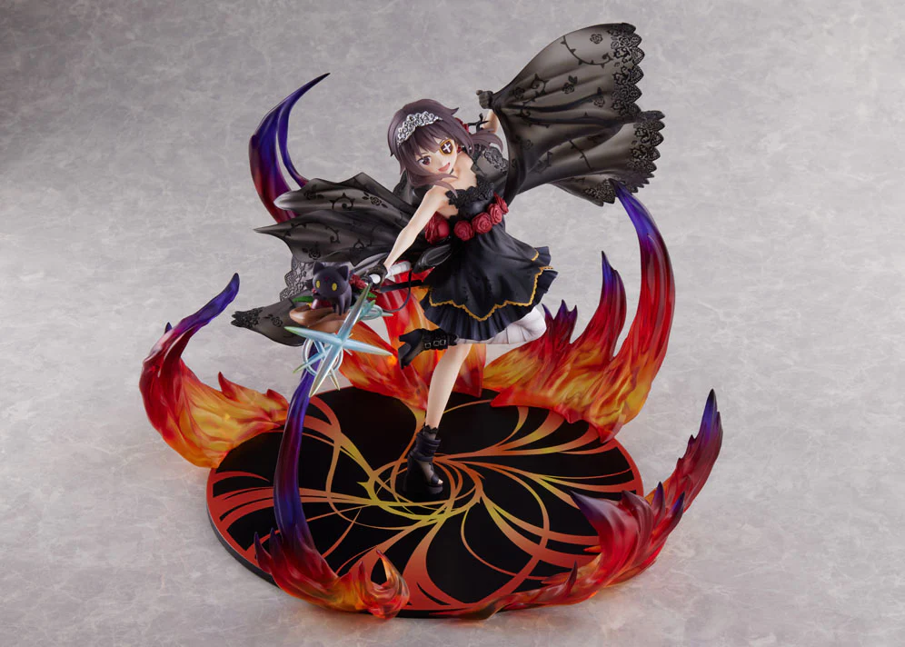 Figurine KonoSuba - Megumin - Ver. Shikkoku no Bara Dress - 1/7 - F:Nex - FuRyu