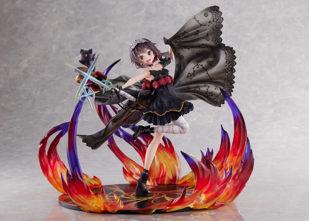 Figurine KonoSuba - Megumin - Ver. Shikkoku no Bara Dress - 1/7 - F:Nex - FuRyu
