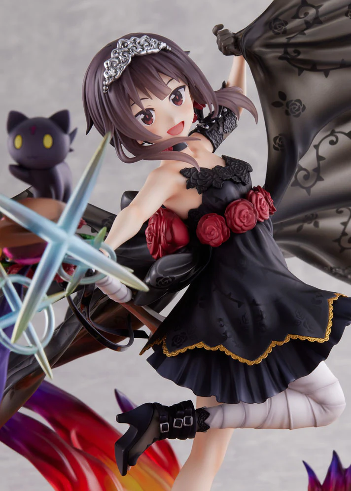 Figurine KonoSuba - Megumin - Ver. Shikkoku no Bara Dress - 1/7 - F:Nex - FuRyu