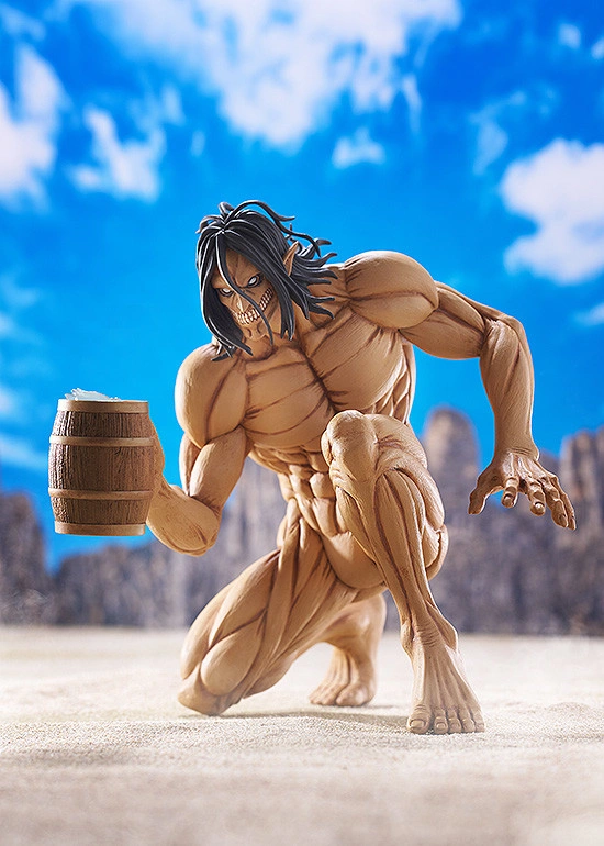 Figurine Attack on Titan - Eren Yeager - Pop Up Parade - Ver. Attack Titan Worldwide After Party - Good Smile Company