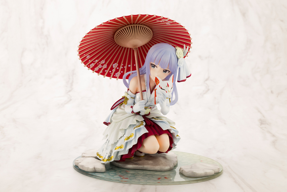 Figurine THE iDOLM@STER Million Live! - Tsumugi Shiraishi - Ver. Celebrate Miyabi - 1/7 - Kotobukiya