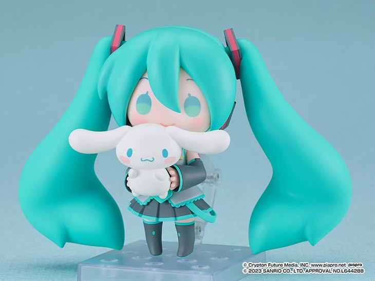 Figurine Vocaloid x Cinnamoroll - Hatsune Miku - Ver. Cinnamoroll Collaboration - Nendoroid - Good Smile Company