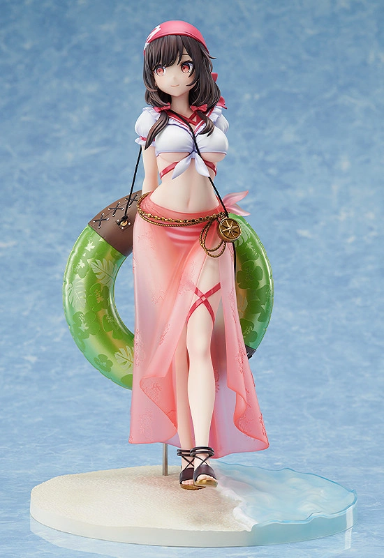 Figurine KonoSuba - Yunyun - Ver. Light Novel Cosplay On The Beach (Beach Cosplay) - 1/7 - KDcolle - Kadokawa