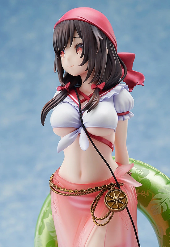 Figurine KonoSuba - Yunyun - Ver. Light Novel Cosplay On The Beach (Beach Cosplay) - 1/7 - KDcolle - Kadokawa