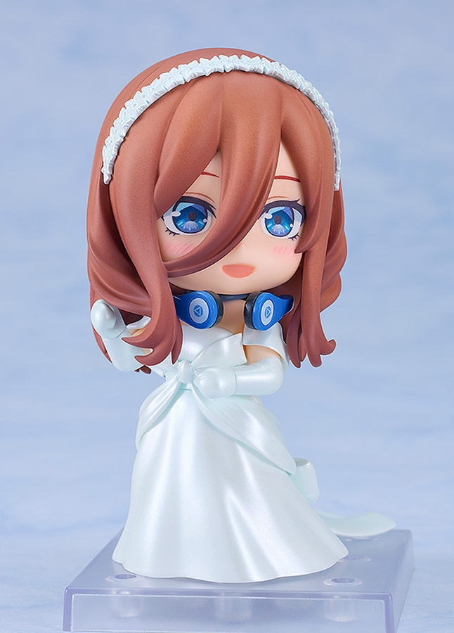 Figurine The Quintessential Quintuplets - Miku Nakano - Ver. Wedding Dress - Nendoroid - Good Smile Company