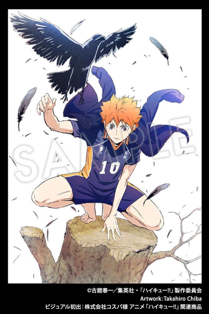 Visuel dessiné par Takahiro Chiba, utilisé pour la figurine ARTFX J de Shōyō Hinata !