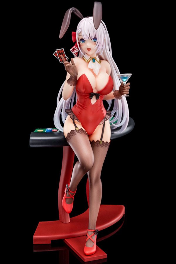 Figurine The Demon Sword Master of Excalibur Academy - Riselia Ray Crystalia - Ver. Crimson Bunny - 1/6 - Hakoiri Musume