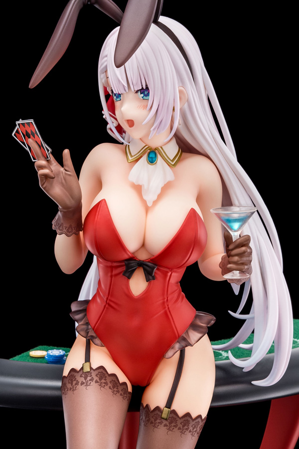 Figurine The Demon Sword Master of Excalibur Academy - Riselia Ray Crystalia - Ver. Crimson Bunny - 1/6 - Hakoiri Musume