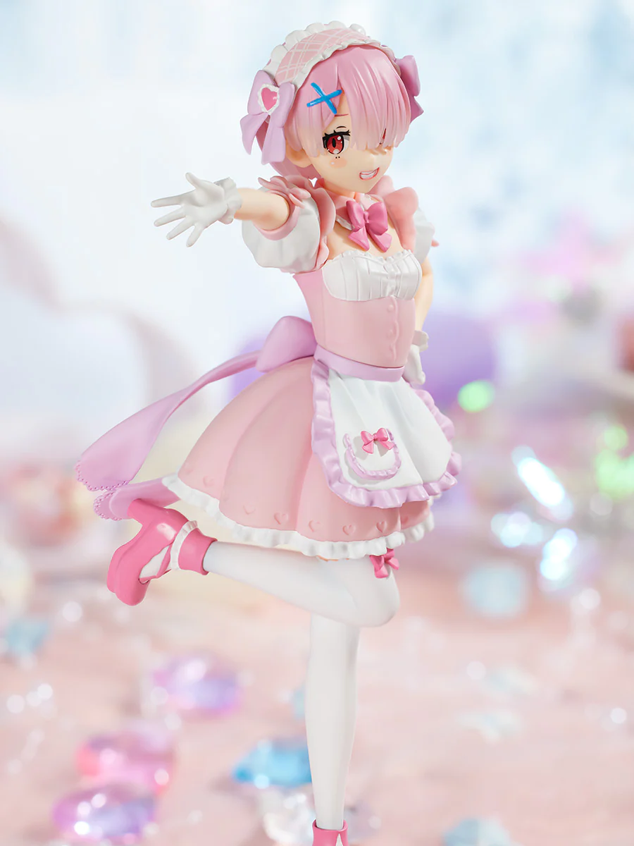 Figurine Re:Zero kara Hajimeru Isekai Seikatsu - Ram - Ver. Yumekawa Maid - Tenitol - FuRyu