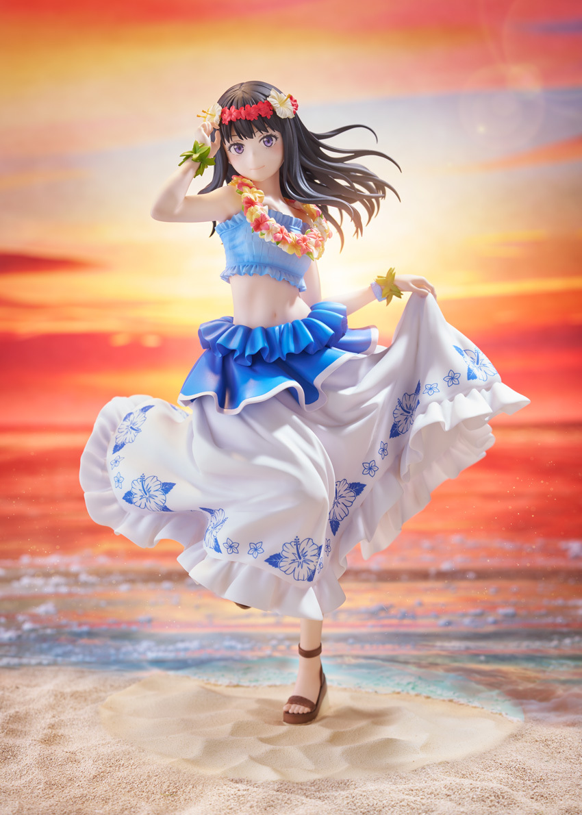 Figurine Lycoris Recoil - Takina Inoue - Ver. Hawaii - 1/7 - Claynel